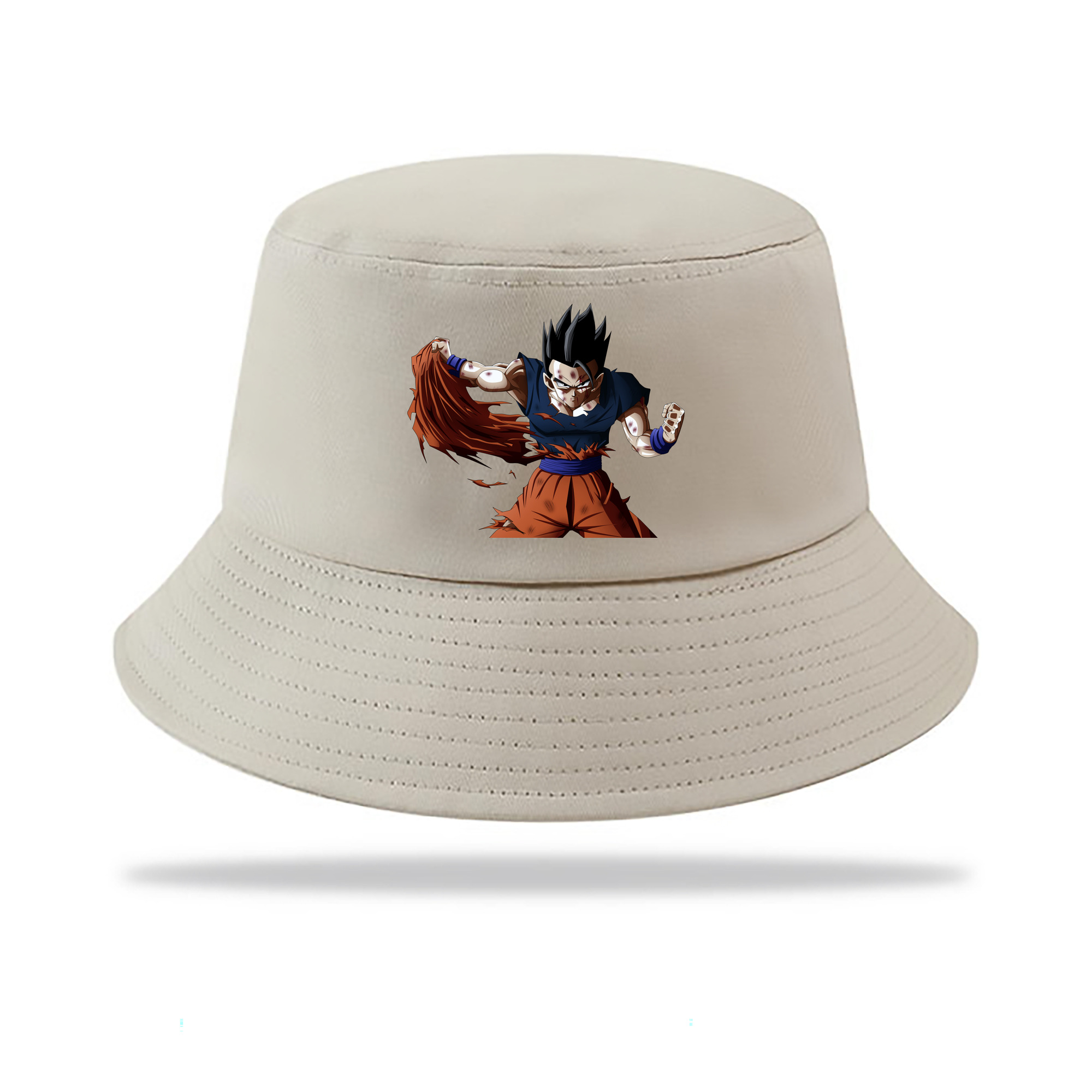 （画像用） ドラゴンボール ベジータ四世（Bejīta Yonsei）DRAGON BALL Vegeta IV アウトドア日除けバケットハット